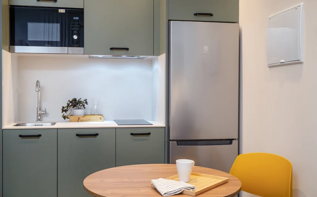 Cocina equipada en apartamento en Vitoria-Gasteiz